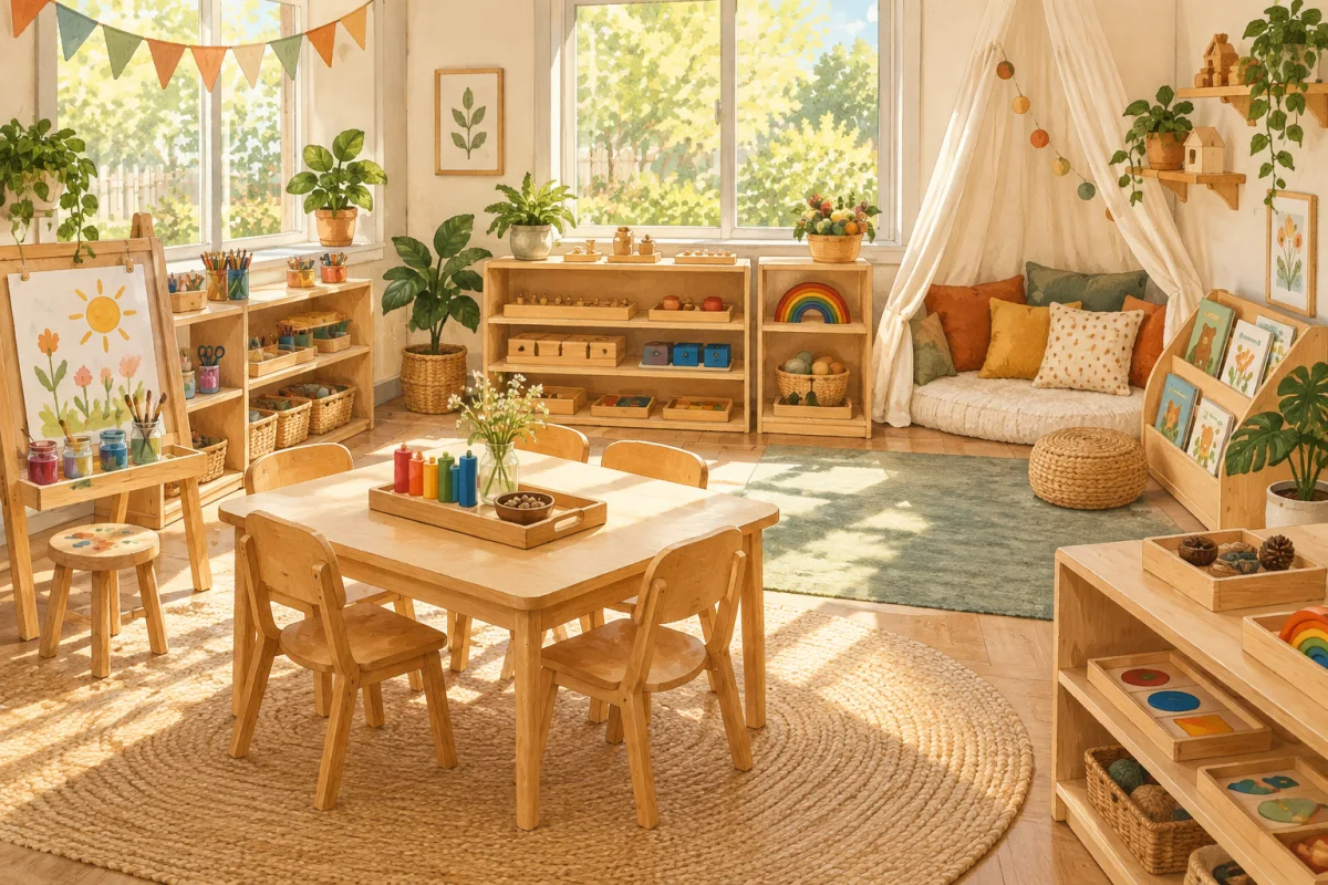 Okul Öncesi Sınıfı Nasıl Hazırlanır? Öğrenme Merkezleri ve Sınıf Düzeni